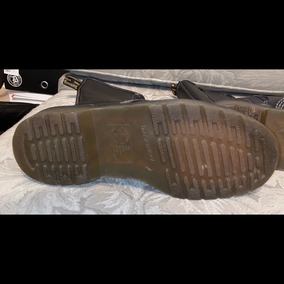 Dr. Martens 14-Eye Boots with side zipper - Picture 3 of 3